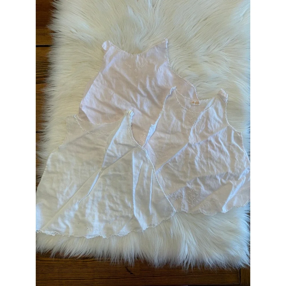 Set‎ of three vintage infant tops